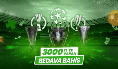 3.000 TL’YE VARAN BEDAVA BAHİS